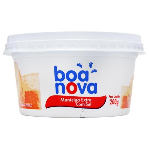 MANTEIGA BOA NOVA C/SAL 200G