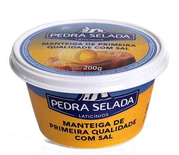 MANTEIGA PEDRSA SELADA C/SAL 200G
