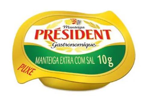 MANTEIGA PRESIDENTE BLISTER 10G