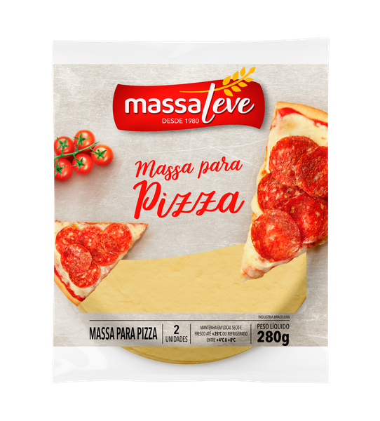 MASSA DE PIZZA KIDELICIA LEVE C/2