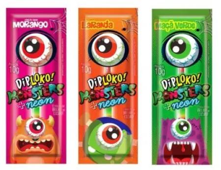 PIRULITO DIPLOKO MONSTER OLHO 10G