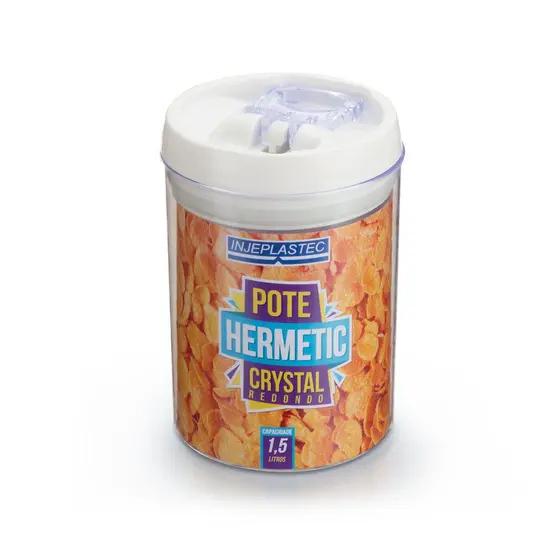 POTE HERMETICO  INJEPLASTEC 1,5L
