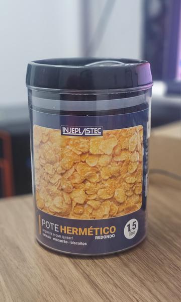 POTE HERMETICO  INJEPLASTEC 1,5L
