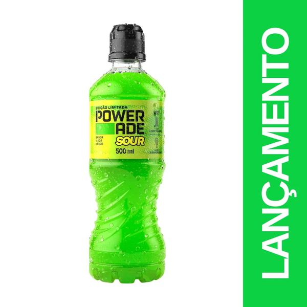 POWERADE SOUR MACA VERDE 500ML GELADO