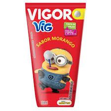 SUCO MINIONS VIG VIGOR MORANGO 200ML GELADO