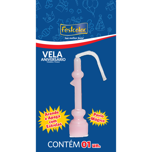 VELA ANIVERSARIO N1 FESTCOLOR