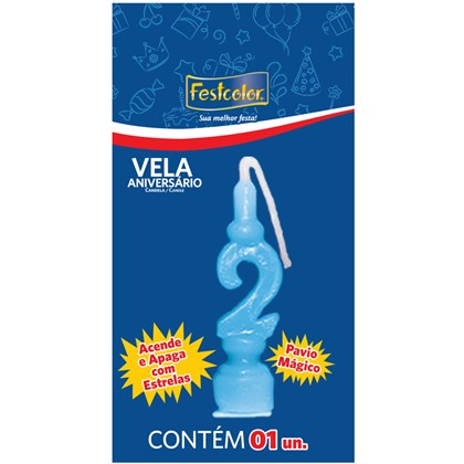 VELA ANIVERSARIO N2 FESTCOLOR