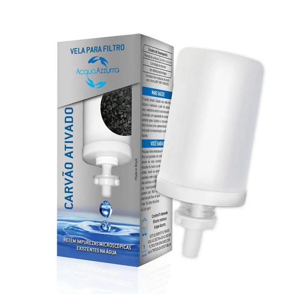 VELA FILTRO CARV.ATIVADO ACQUA AZZURRA