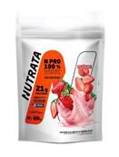WHEY NUTRATA CONCENTRADO MORANGO 900G