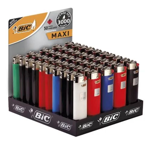 ISQUEIRO BIC CHAMA MAXI