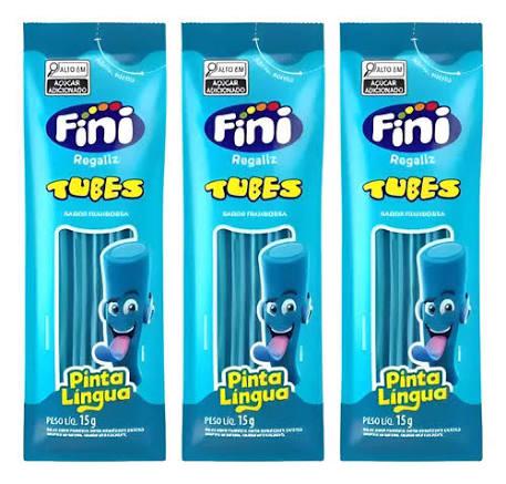 FINI TUBES  FRAMBOESA CITR 180G UNIDADE