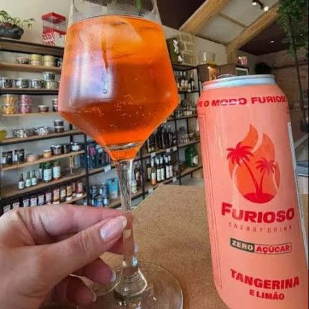 FURIOSO TANGERINA E LIMAO ZERO 473ML UNIDADE