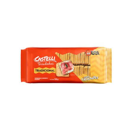 TORRADINHA TRADICIONAL CASTELLI 150GR UNIDADE