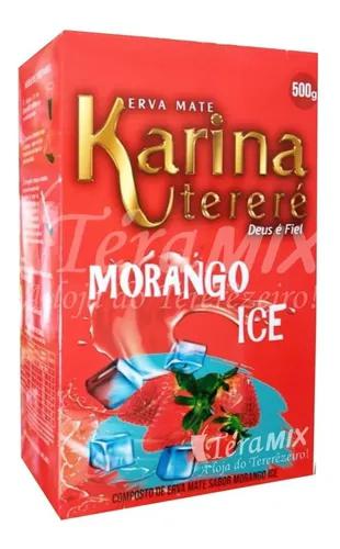 ERVA TERERE KARINA 500G MORANGO ICE