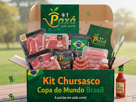 kit copa do mundo paxá - churrasco
