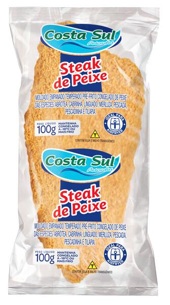 EMPANADO COSTA SUL STEAK PEIXE 100G
