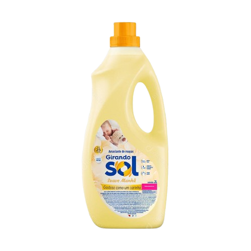AMACIANTE GIRANDO SOL 2L AMARELO