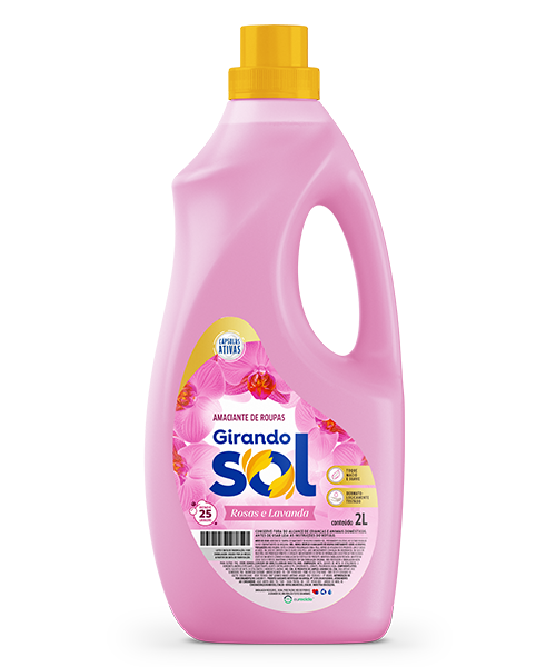 AMACIANTE GIRANDO SOL 2L ROSA