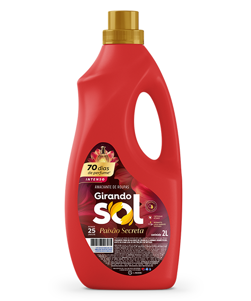 AMACIANTE GIRANDO SOL 2L VERMELHO INTENS