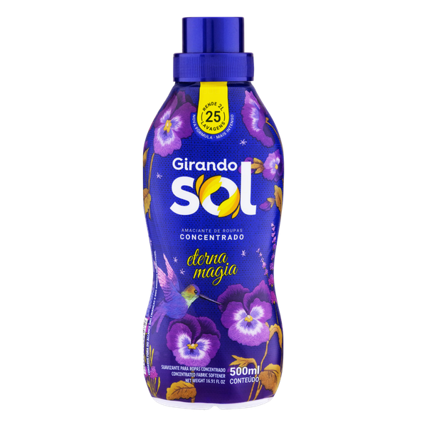 AMACIANTE GIRANDO SOL 500ML CONC LILAS