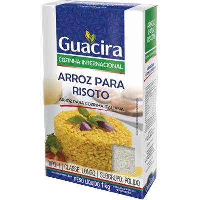ARROZ GUACIRA 1KG ITALIANO P/ RISOTO