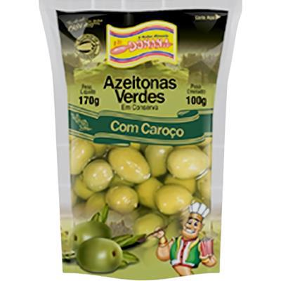 AZEITONA DONANA 100G C/ CAROÇO SACHE