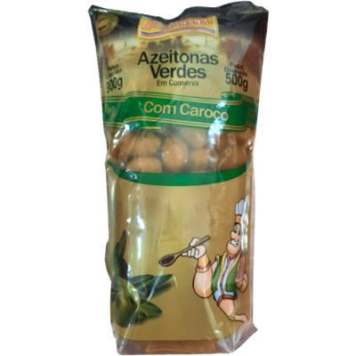 AZEITONA DONANA 500G SACHE C/CAROÇO