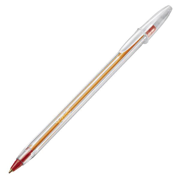 BIC CANETA CRISTAL FINA VERMELHA
