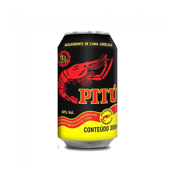 CACHAÇA PITU LT 350ML