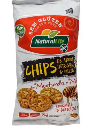 CHIPS ARROZ INTEGRAL KODILAR 70G MILHO M