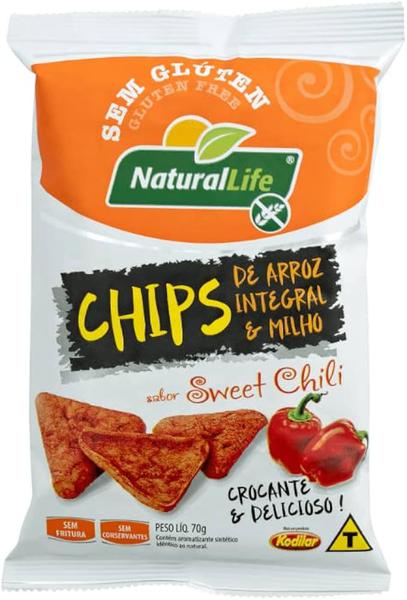 CHIPS ARROZ KODILAR INTEGRAL 70G SWEET C