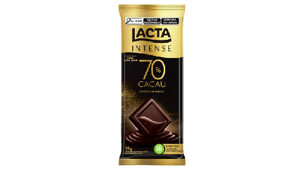 CHOC LACTA 85G CACAU 70% INTENSE
