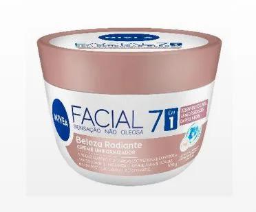 CREME NIVEA FACIAL 100ML BELEZA RADIANTE