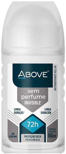 DESOD ABOVE ROLLON 80ML SEM PERFUME