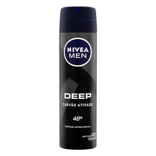 DESOD NIVEA AERO 150ML ORIG CARVAO ATIV.
