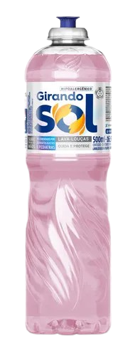 DETERGENTE GIRANDO SOL 500ML  HIPOALERGE