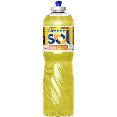 DETERGENTE GIRANDO SOL 500ML NEUTRO