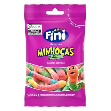 DOCE FINI 35G GELATINAS MINHOCA CITRICA