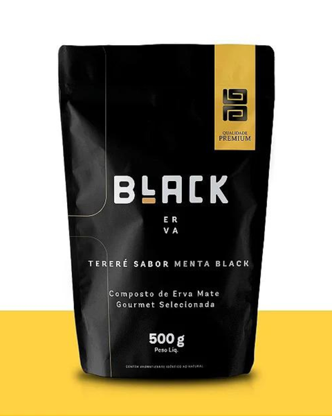 ERVA MATE BLACK 500G MENTA PARAGUAIA