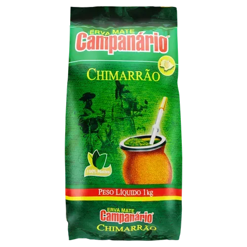 ERVA MATE CAMPANARIO 1KG CHIMARRÃO VACUO