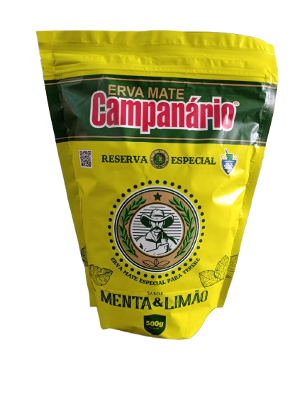 ERVA MATE CAMPANARIO 500G MENTA/LIMAO PO