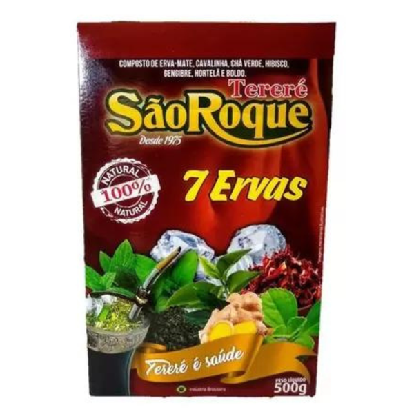 ERVA MATE SAO ROQUE 500G 7 ERVAS