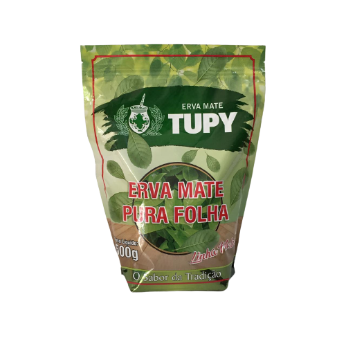 ERVA MATE TUPY 500G PURA FOLHA LAMINADA