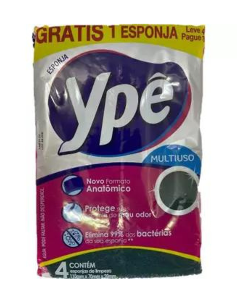 ESPONJA MULTIUSO YPE PERTUTO FIL 4UN