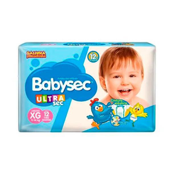 FRALDA BABYSEC XG 12UN (11 A 14KG)