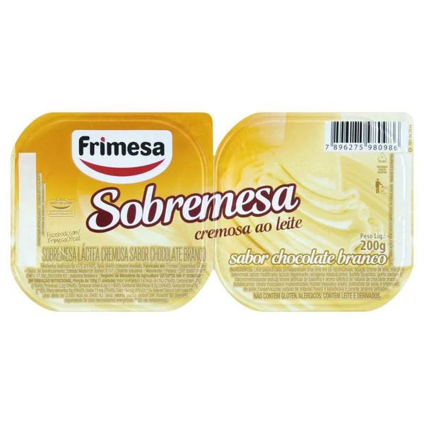 FRIMESA SOBREMESA CREM 2X1 CHOC BRANCO.