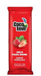 GELO COCO LEVE 190G MORANGO