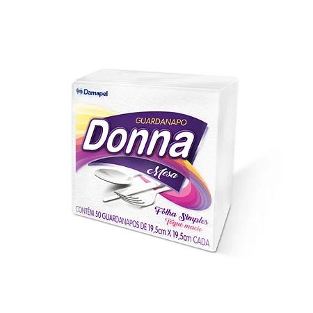 GUARDANAPO PAPEL DONNA 20X20 50UN.