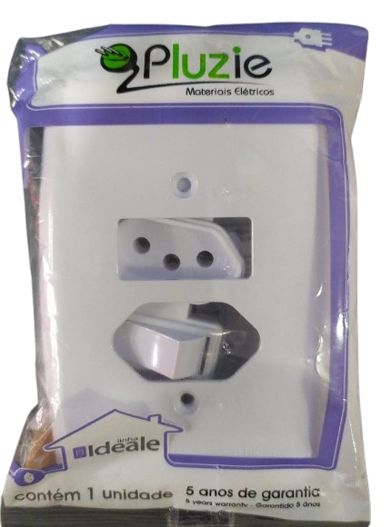 INTERRUPTOR 1SIM+1TOM.2X4 20A BC PLUZIE