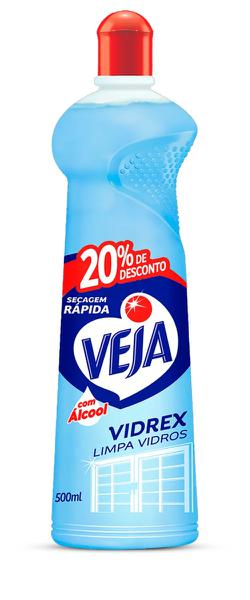 LIMP VIDRO VEJA 500ML VIDREX 20%